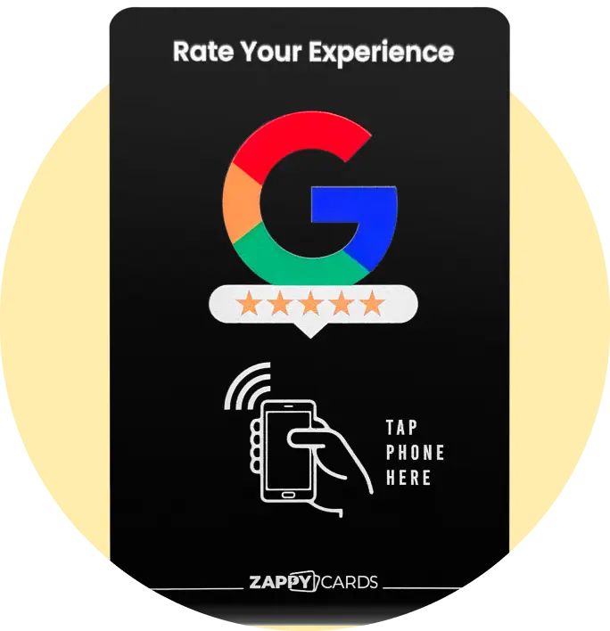 Zappy Google Review Stand