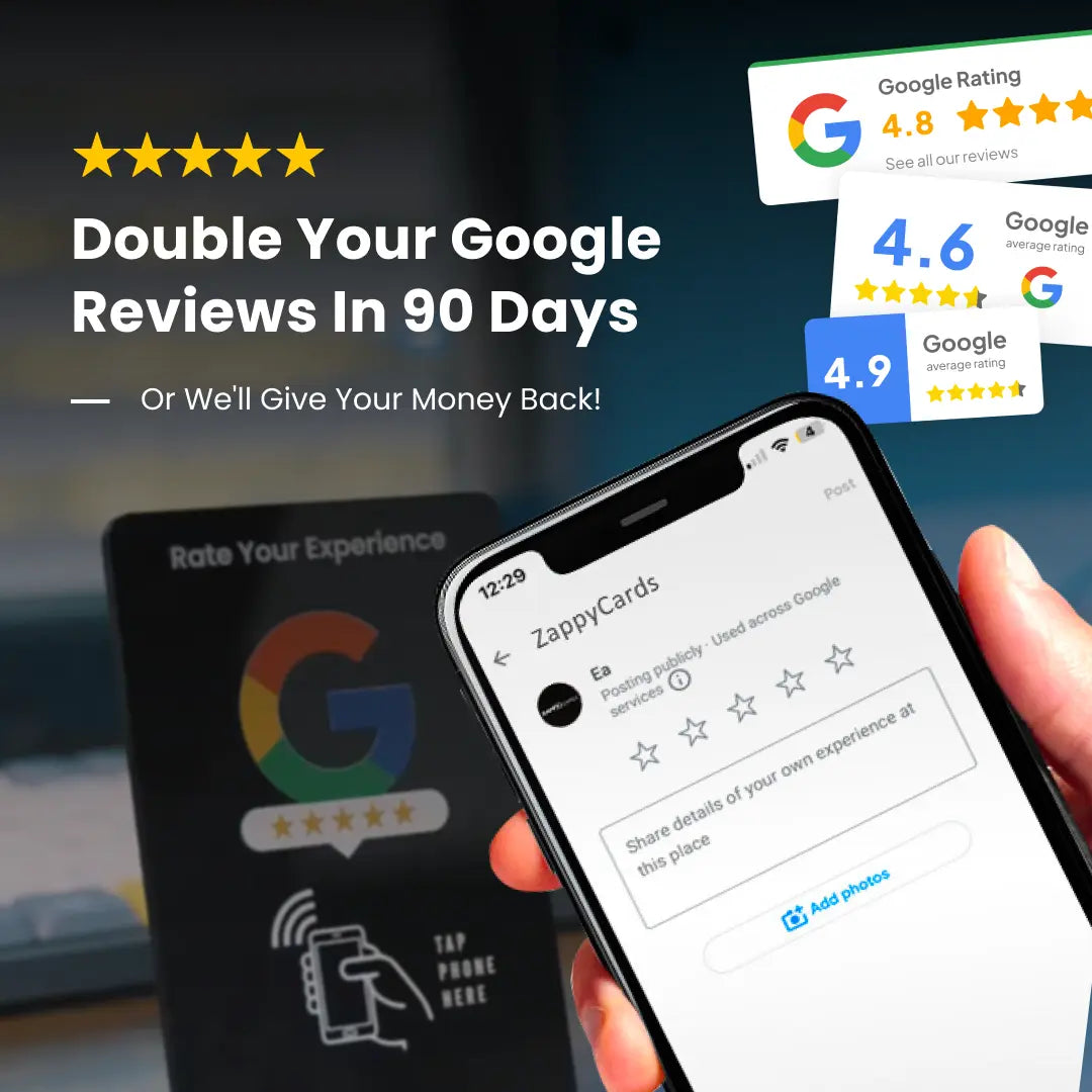 Zappy Google Review Stand